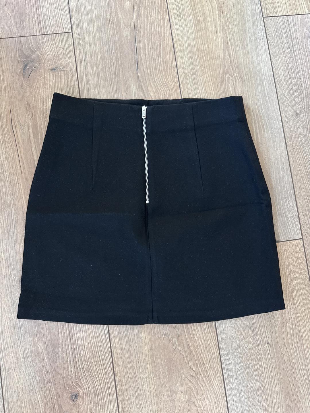 Zara Черная мини- юбка ZARA — фото 2