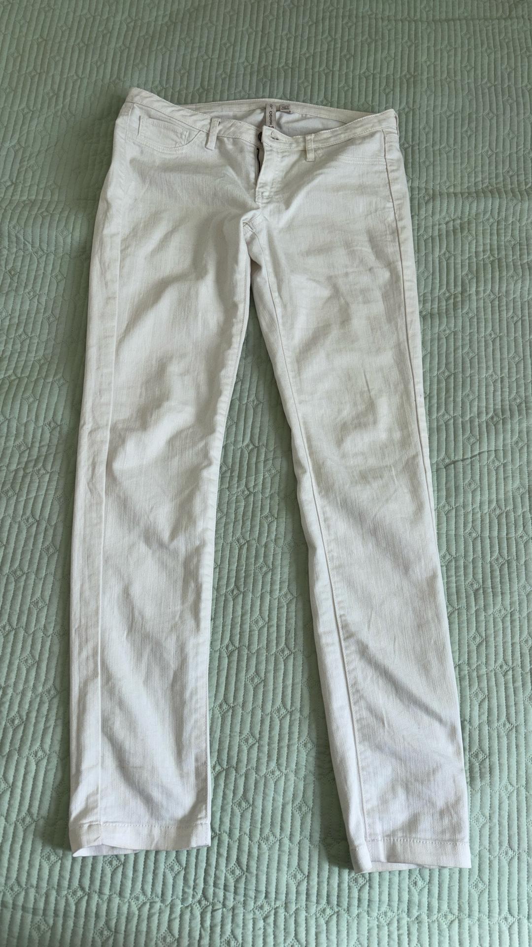 Mango белые джинсы Mango (MNG Jeans) — фото 2