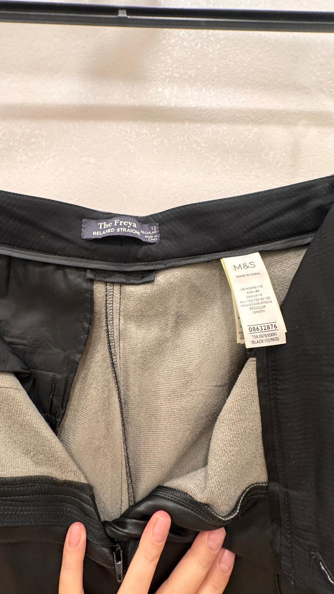 Marks & Spencer Брюки M&S из экокожи — фото 2
