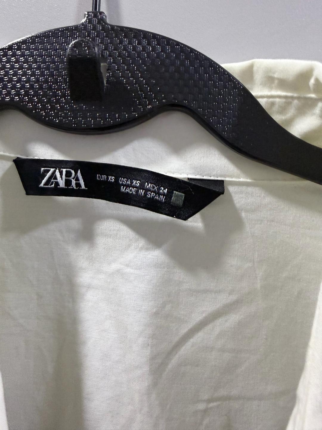 Zara Белая рубашка ZARA xs — фото 2