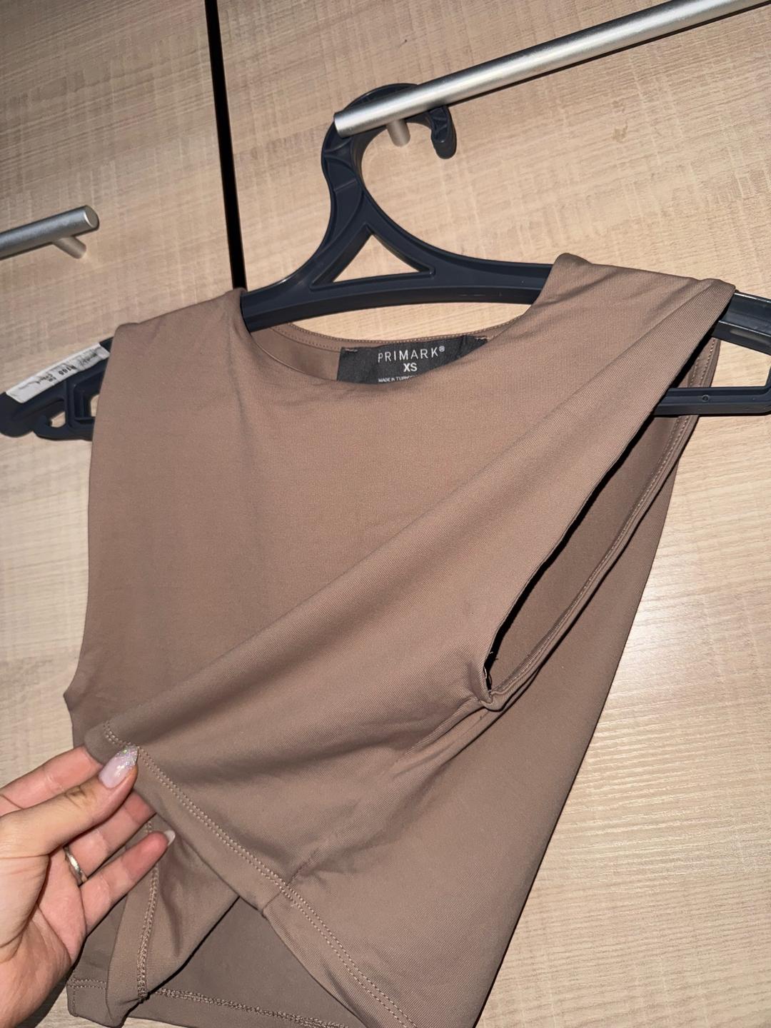 Primark бежевый топик — фото 2
