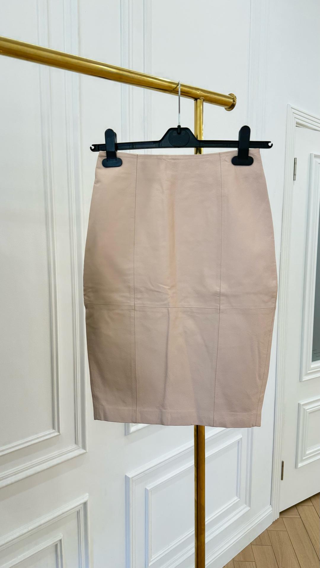 ASOS Юбка ASOS из кожи миди — фото 2