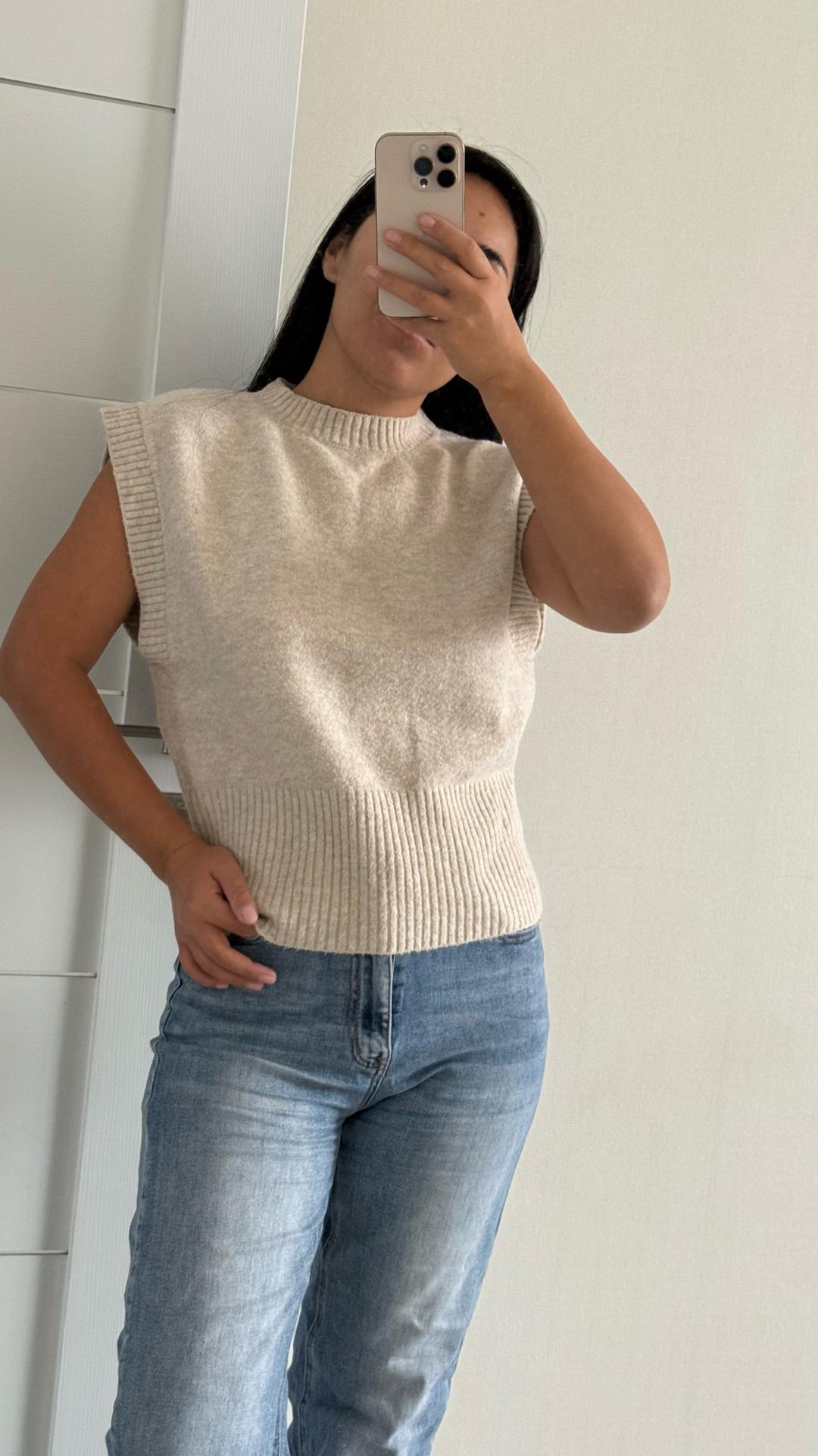 Pull & Bear Вязаный жилет — фото 2