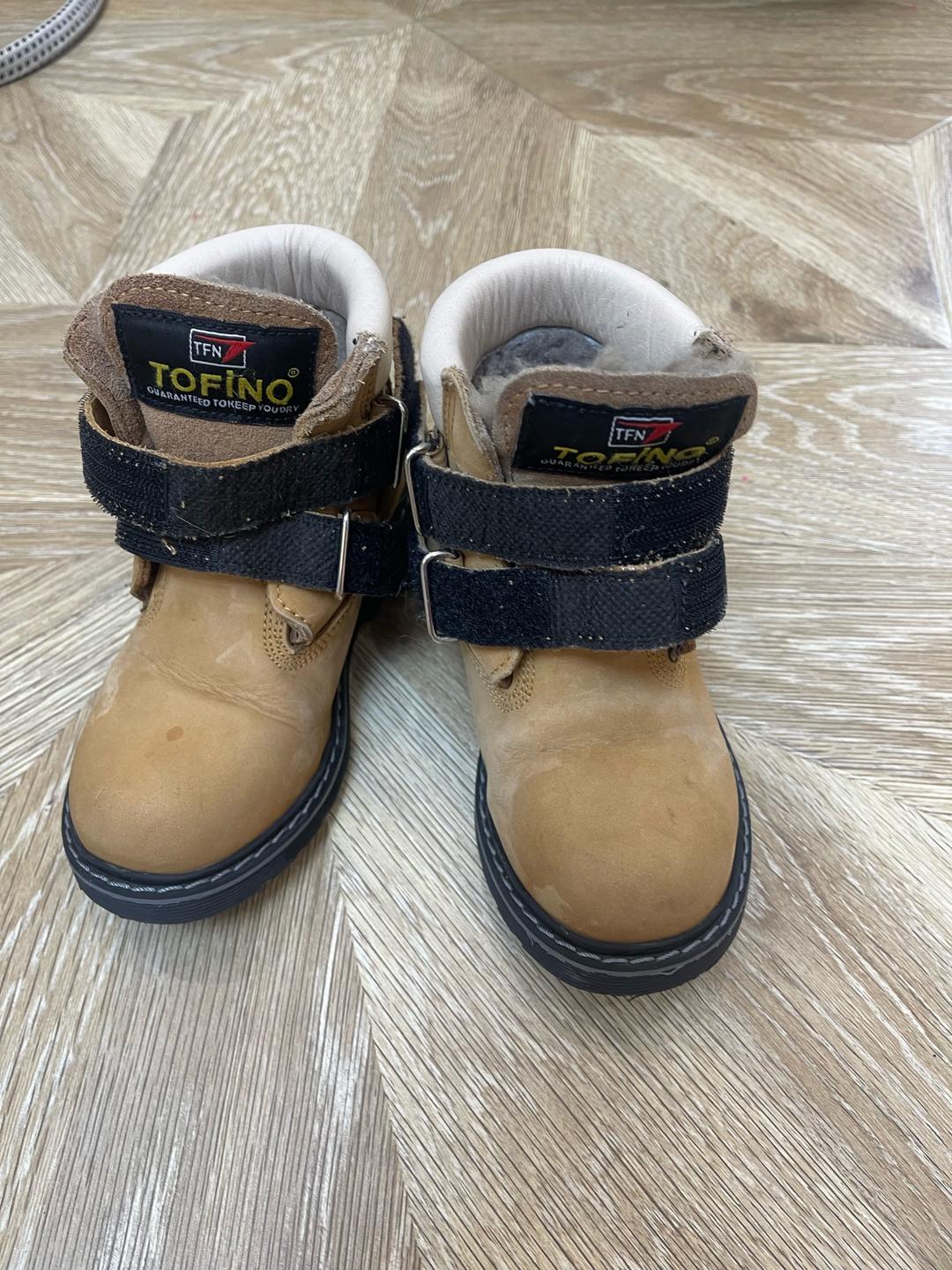 Timberland Детские кожаные ботинки под timberland 28 размер — фото 2