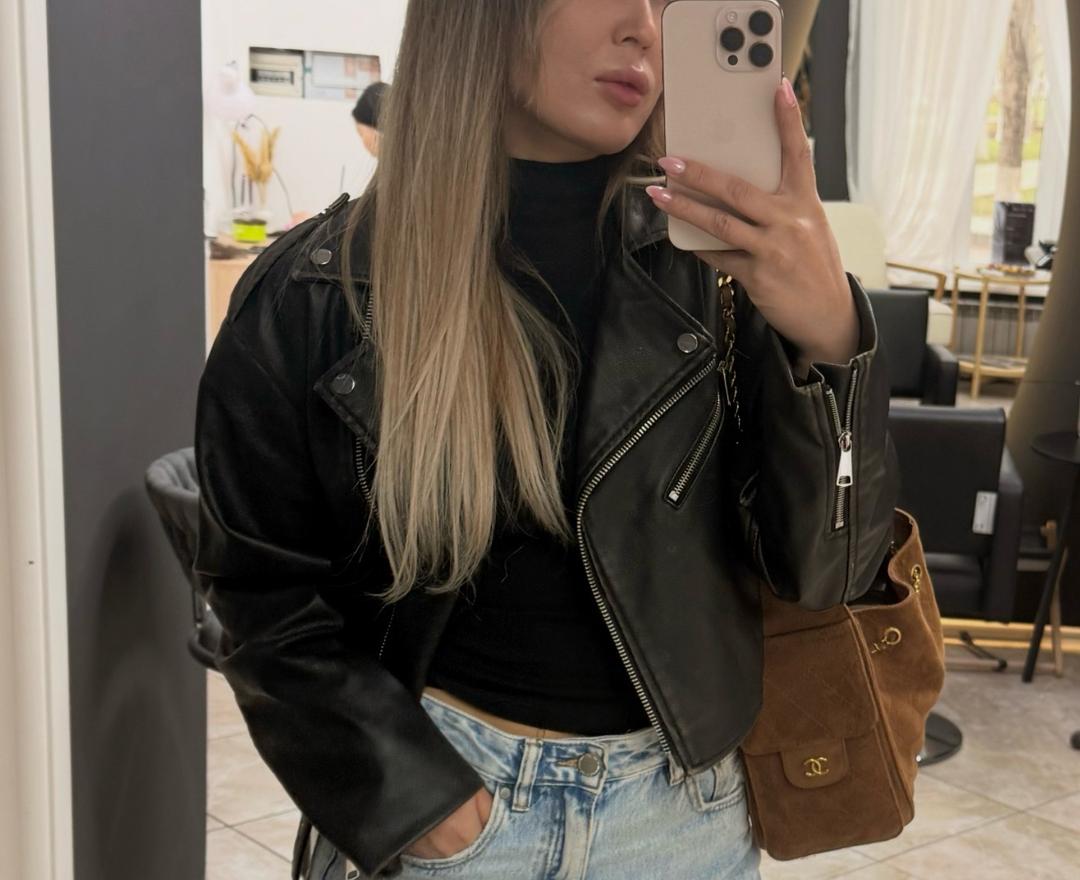 Zara Куртка косуха от Zara — фото 2
