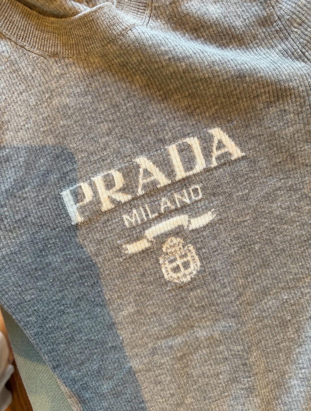 Prada Шерстяная  футболка поло Prada — фото 2