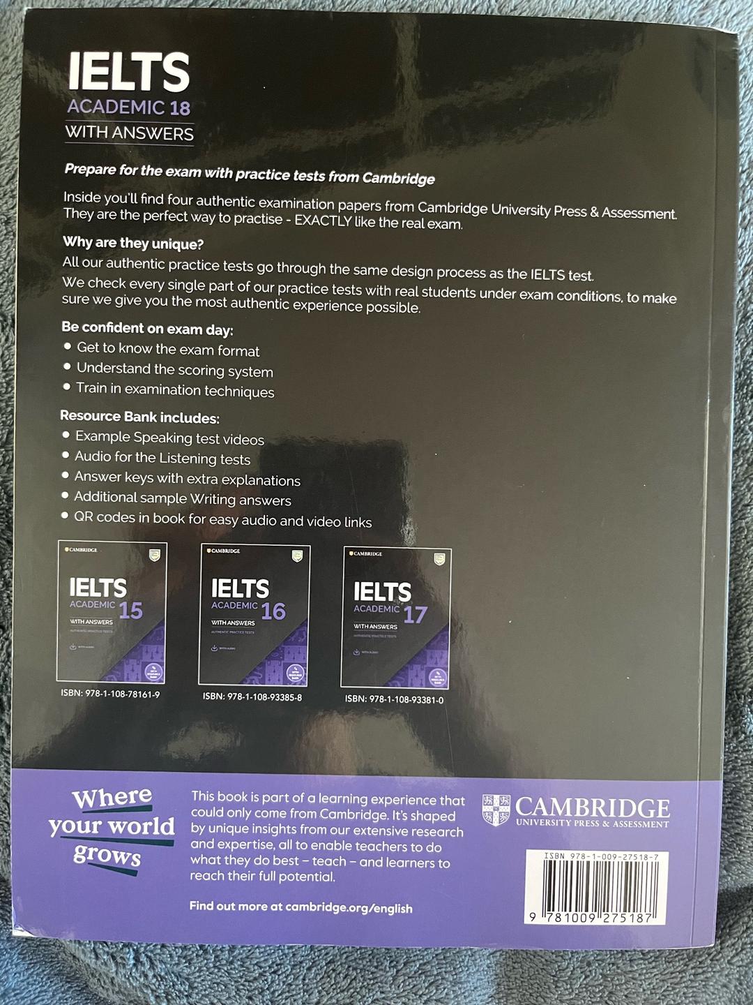 Cambridge Cambridge IELTS 18 Academic with Answers + Audio — фото 2