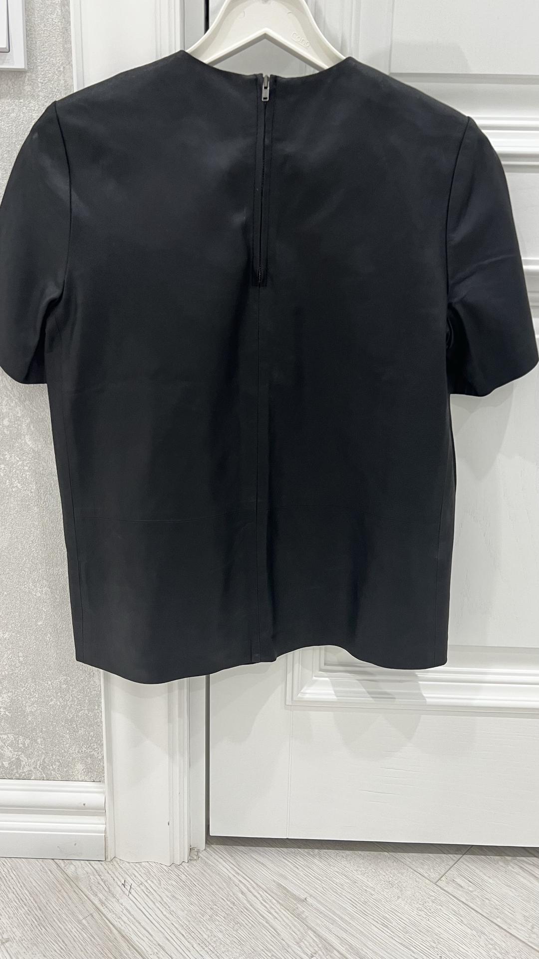 Diane Von Furstenberg Продается кожаная футболка — фото 2