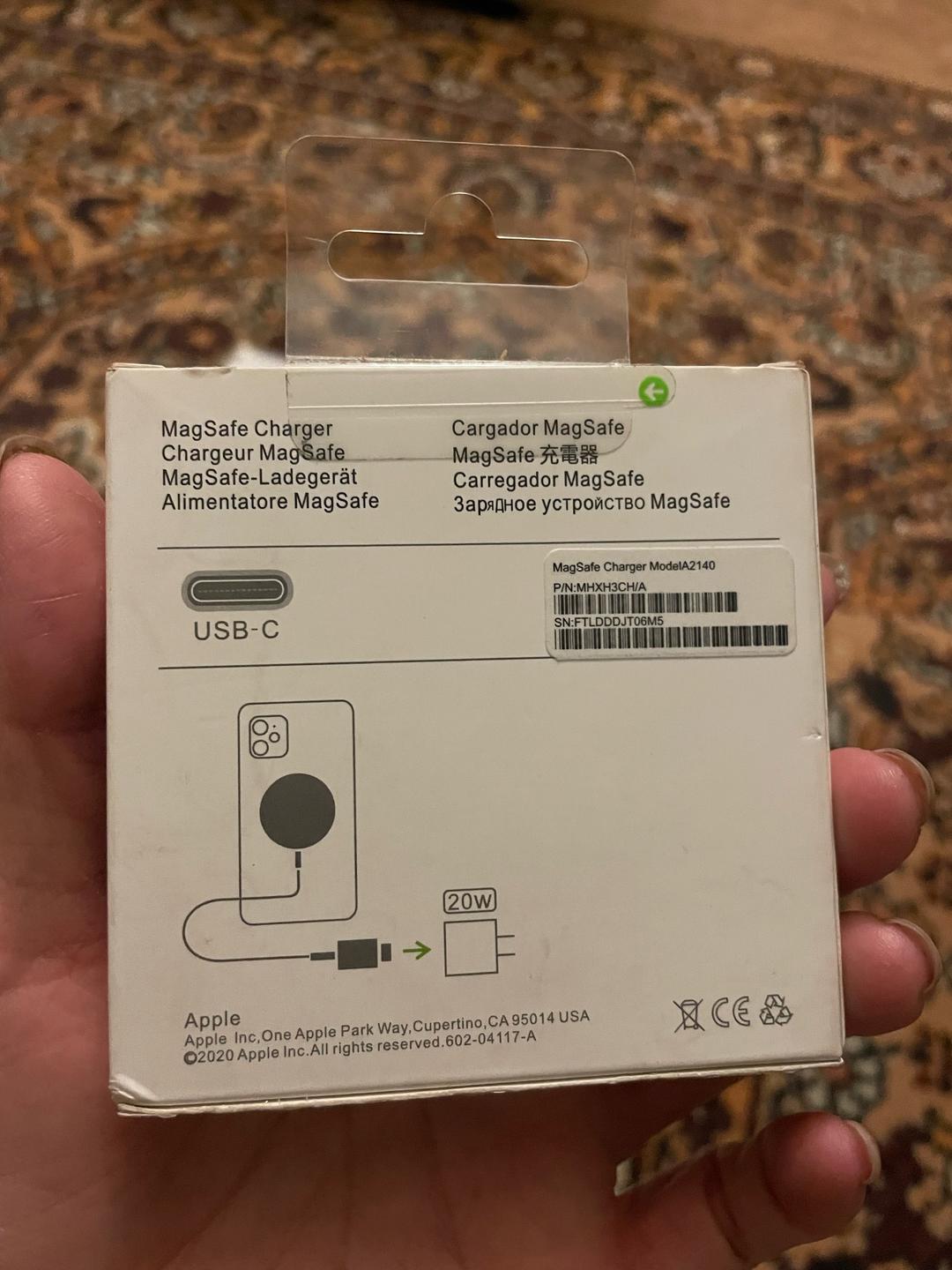 Apple Apple MagSafe Charger (магнитное беспроводное зарядное устройство для iPhone). — фото 2
