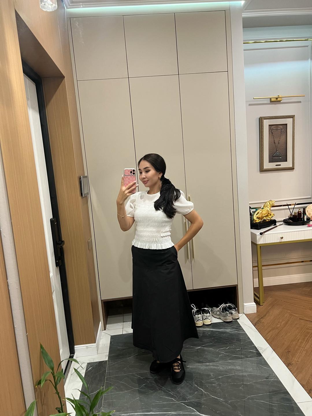 Uniqlo Белый топ  UNIQLO — фото 2