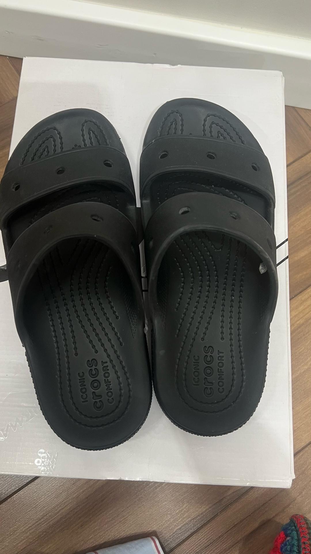 Crocs Черные сланцы Crocs — фото 2