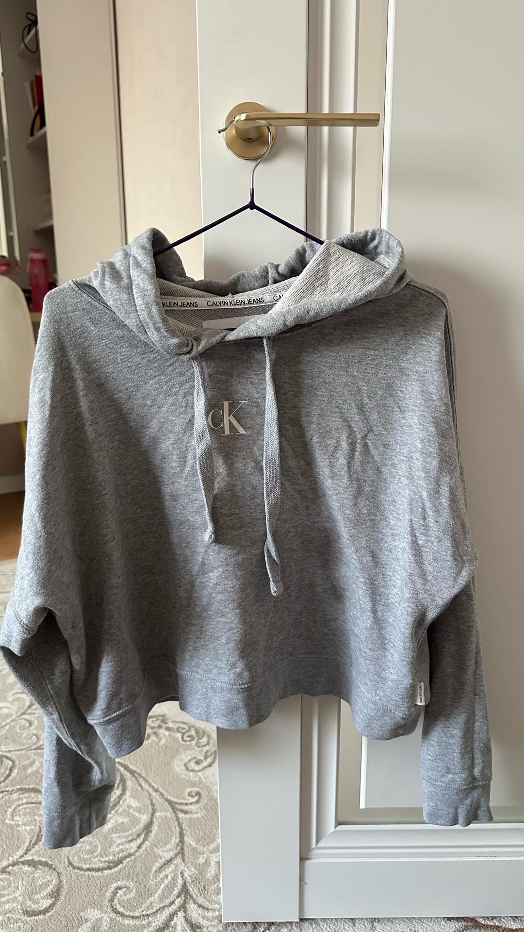 Calvin Klein укороченная толстовка — фото 2