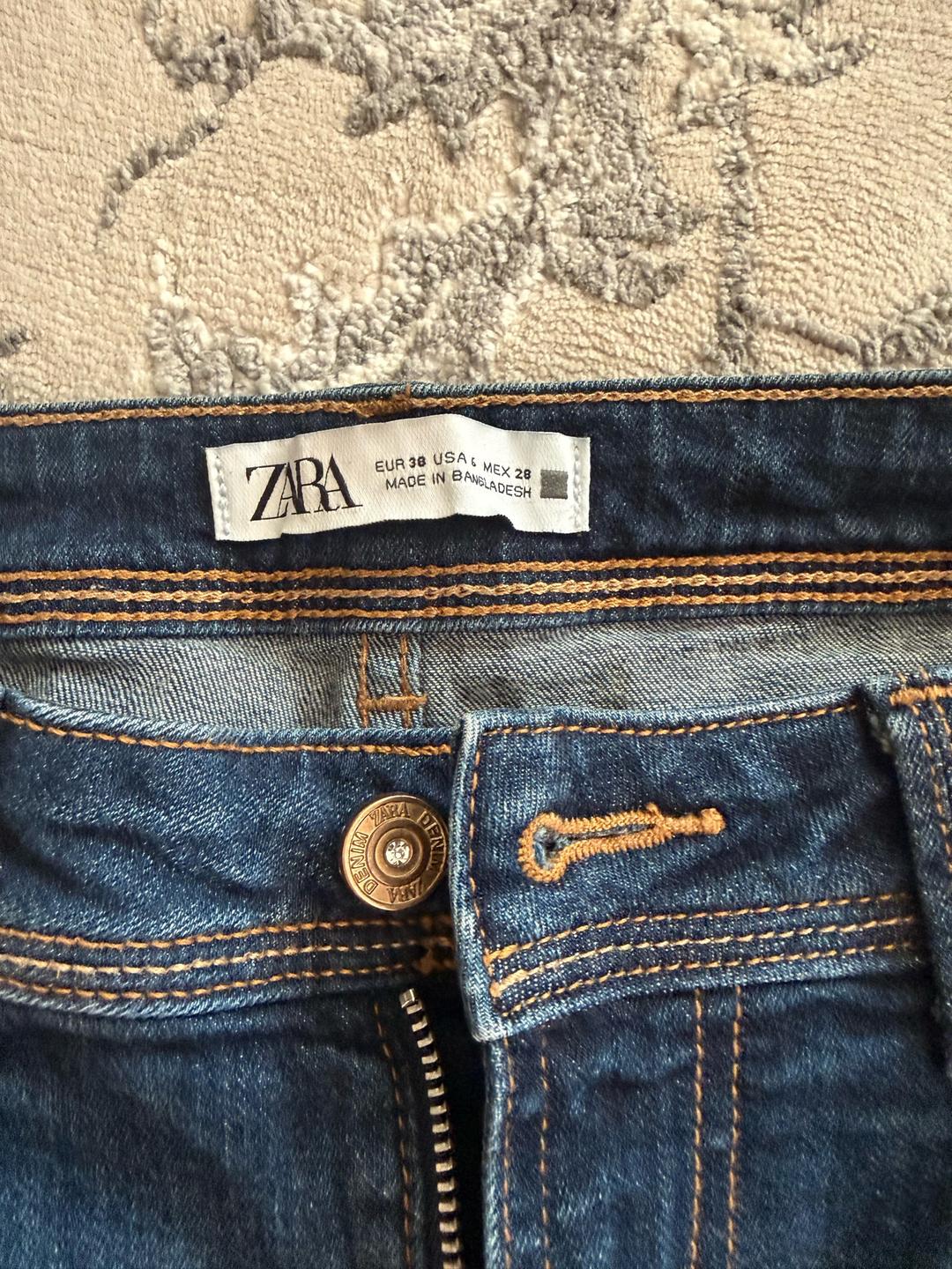 Zara Скинни Джинсы Zara укороченные — фото 2
