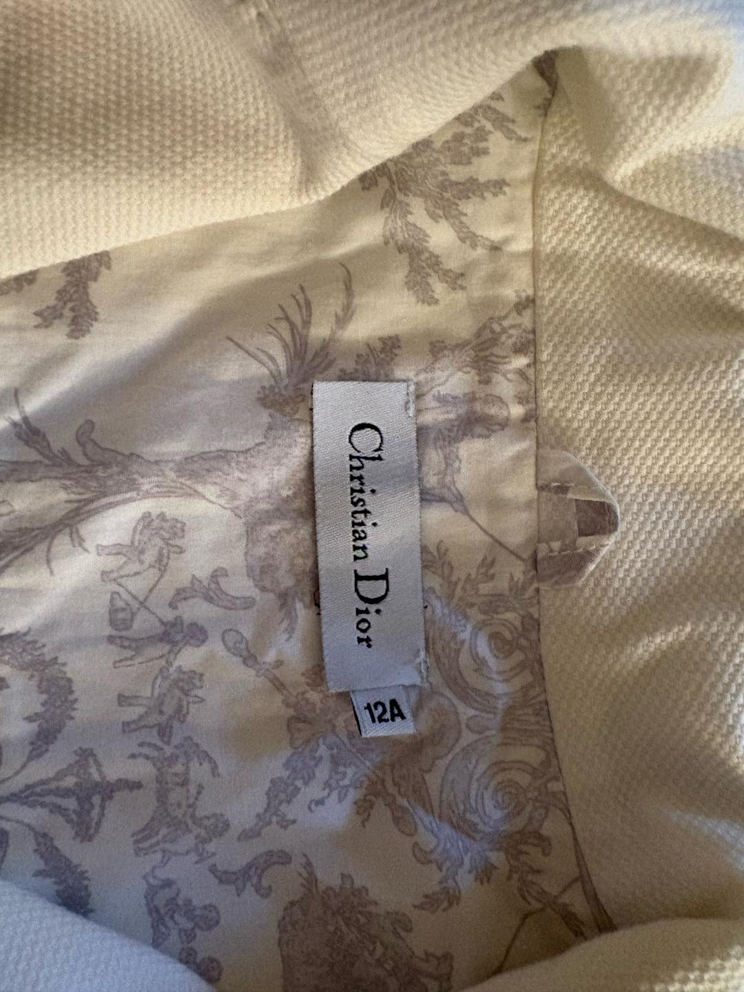 Dior Белый Пиджак Christian Dior — фото 2