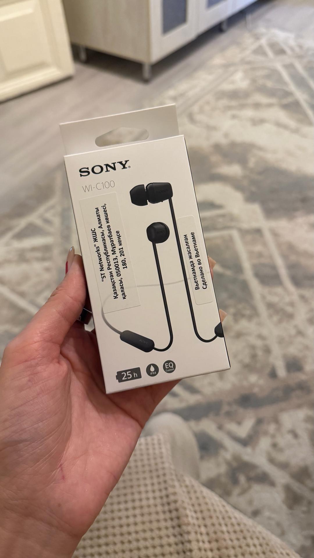 Sony Наушники Sony WI-C100 — фото 2