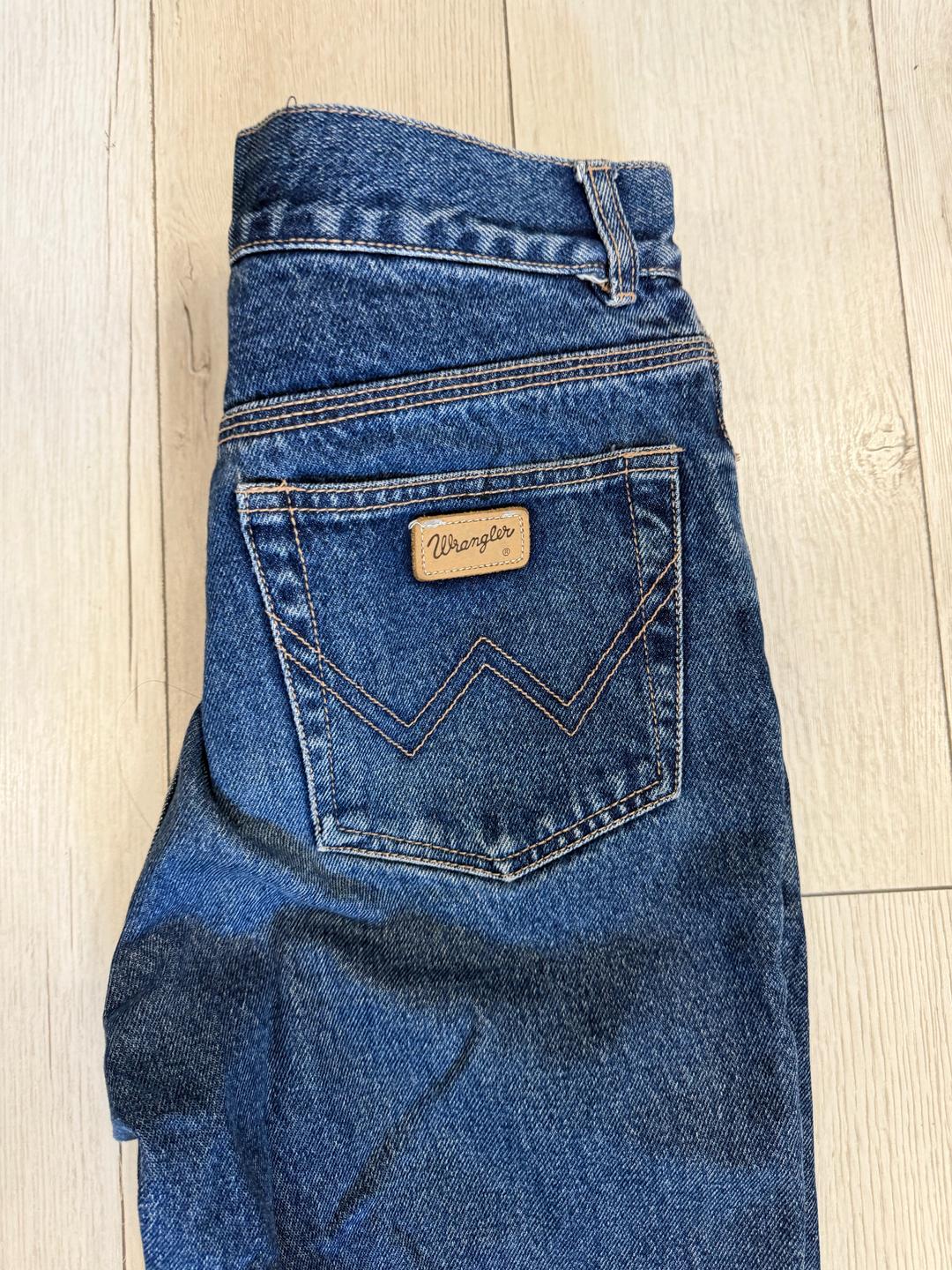 Wrangler Джинсы как у Курт Кобейна, Wrangler в стиле гранж с нашивками — фото 2