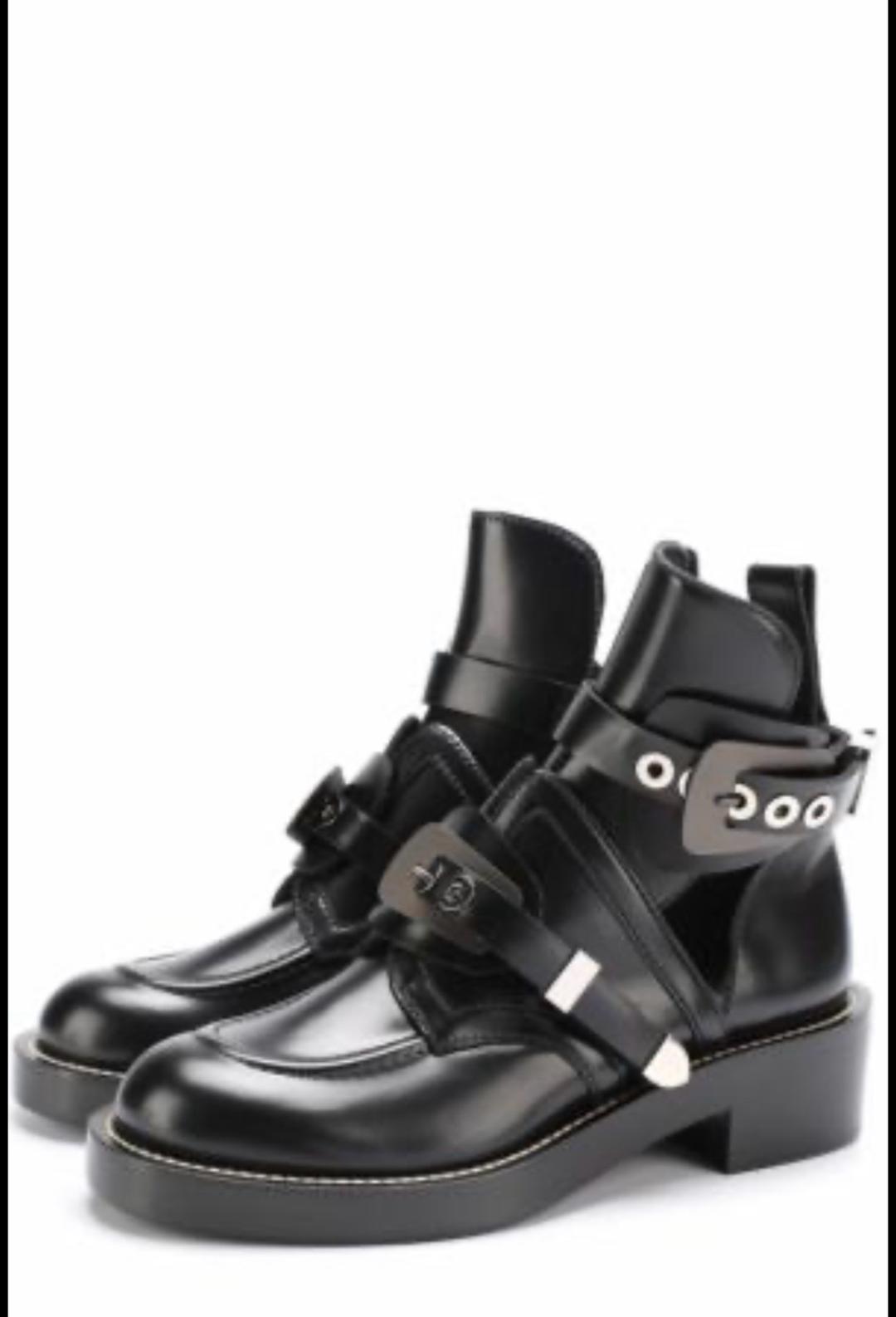 Balenciaga Ботинки Balenciaga кожаные — фото 2