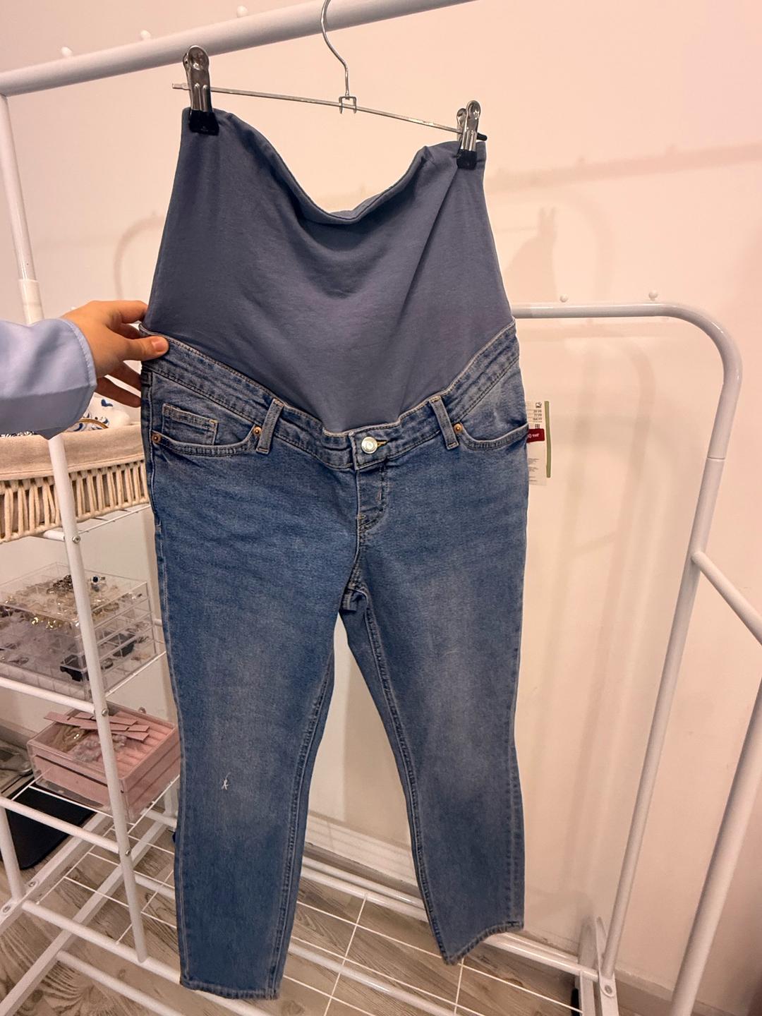 H&M Джинсы для беременных H&M MAMA Slim High Rib, размер EUR S, новые с этикетками — фото 2