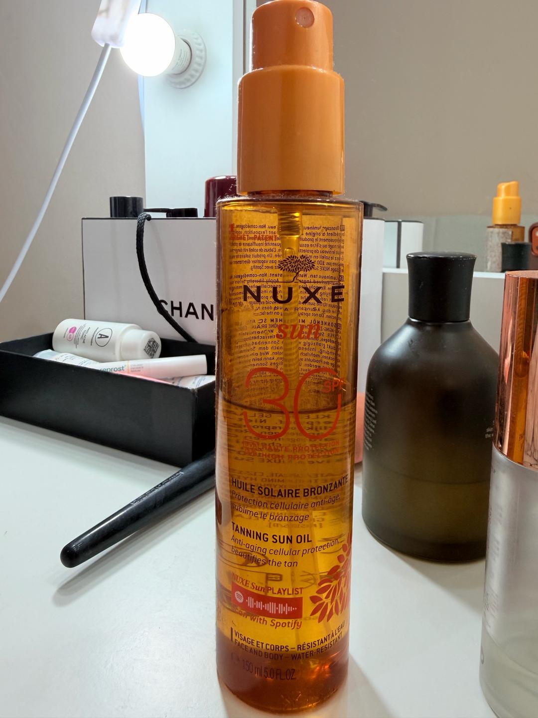 NUXE NUXE sun защитное масло для загара SPF 30 — фото 2