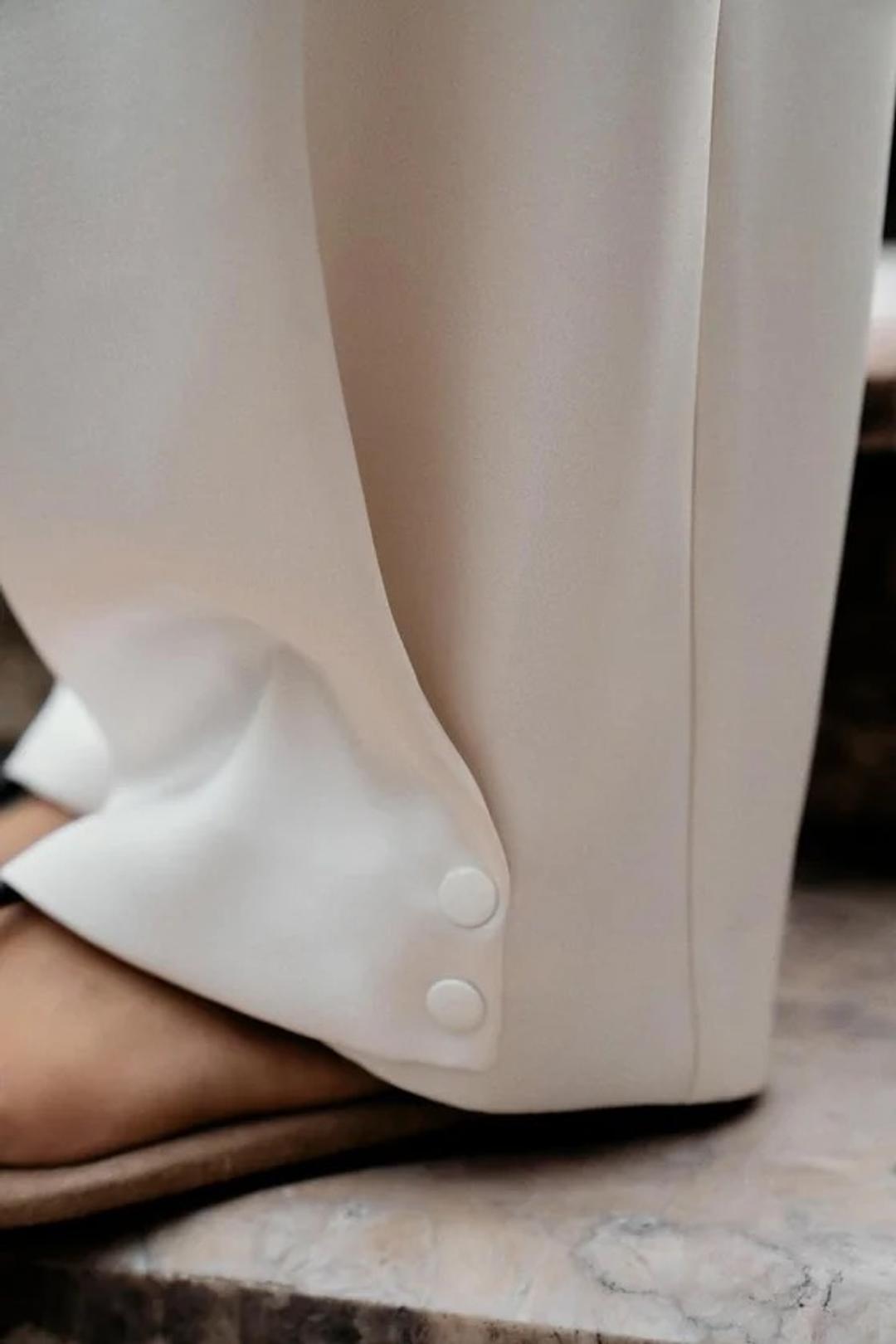 Zara Сатиновые брюки Zara — фото 2