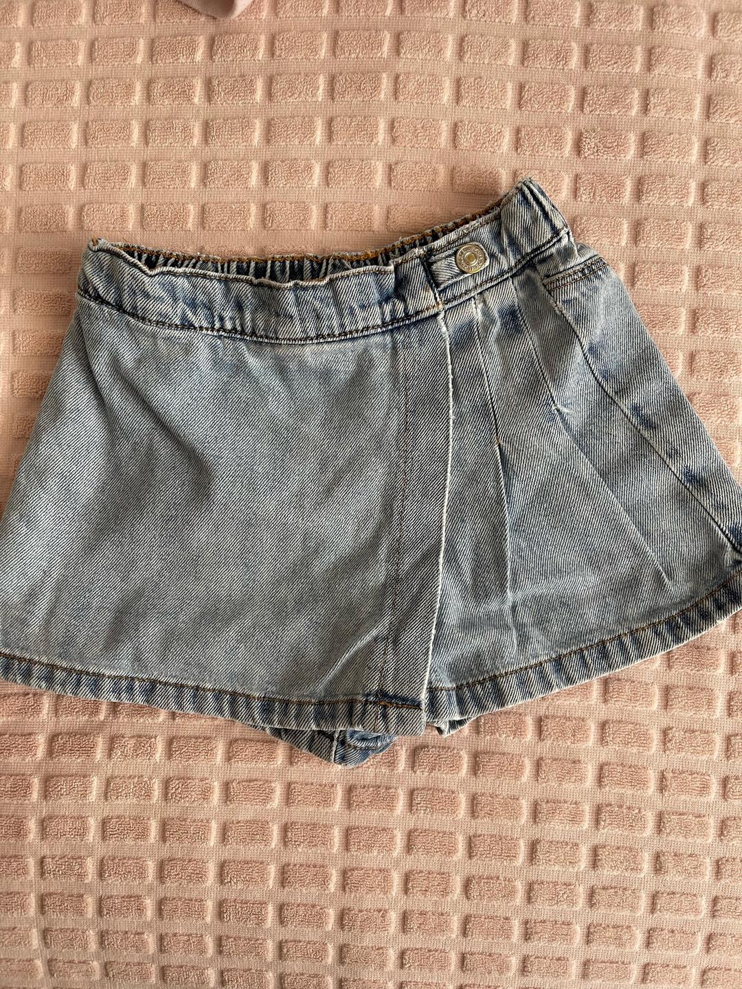 Zara Юбка шорты Zara 2 шт — фото 2