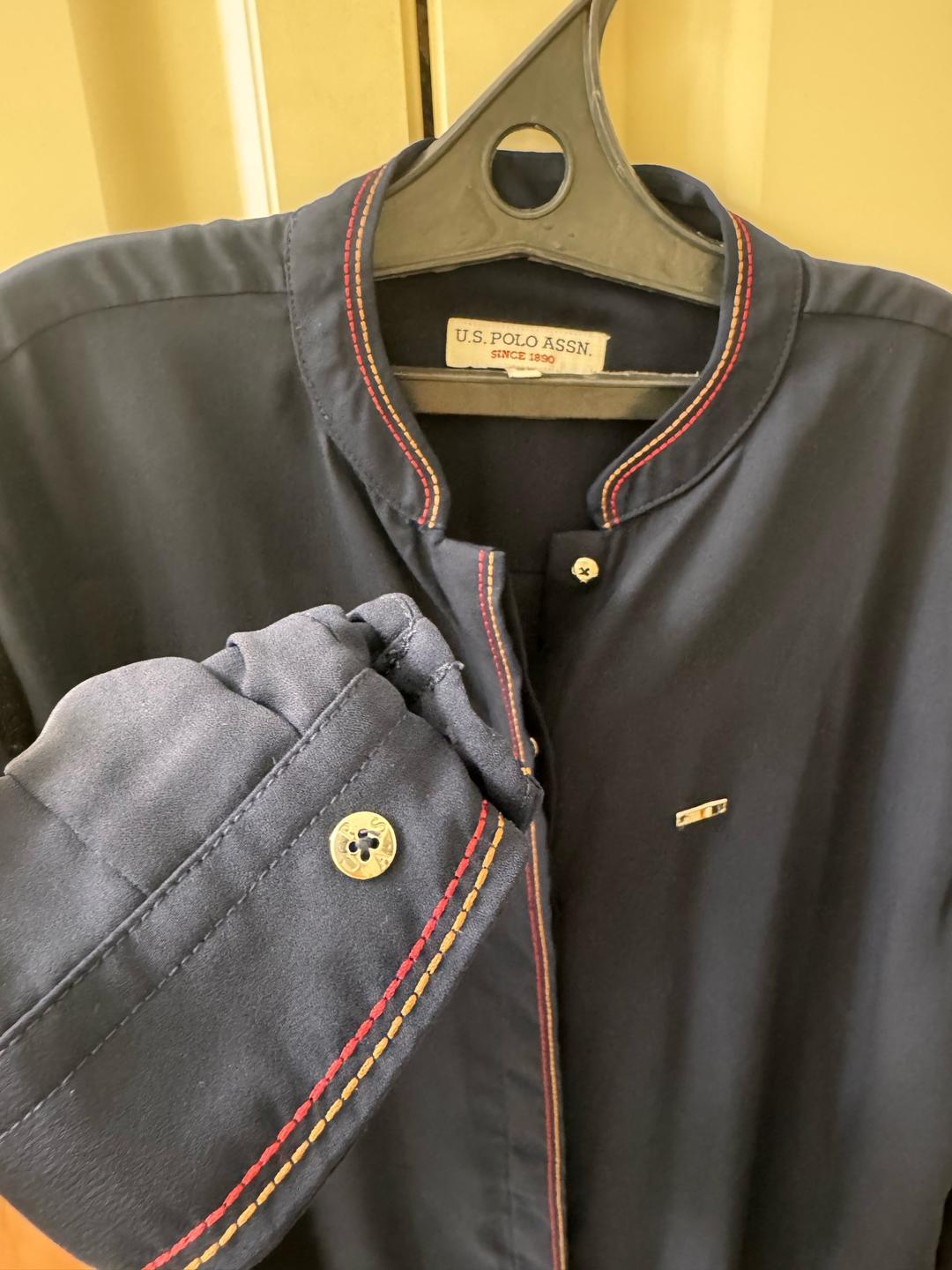 U.S. Polo Assn. Темно синяя блуза — фото 2