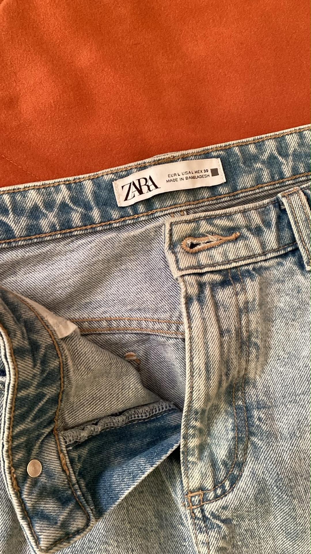 Zara Джинсовая юбка миди ZARA — фото 2