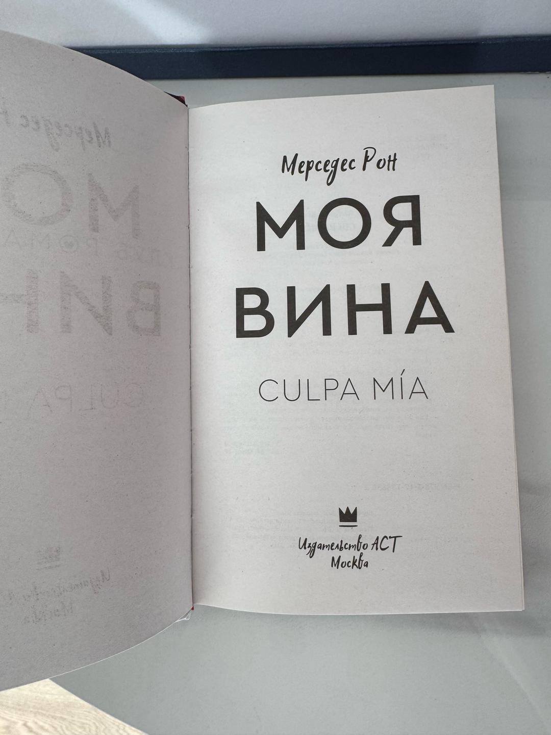 Мерседес Рот Книга «Моя вина» — фото 2