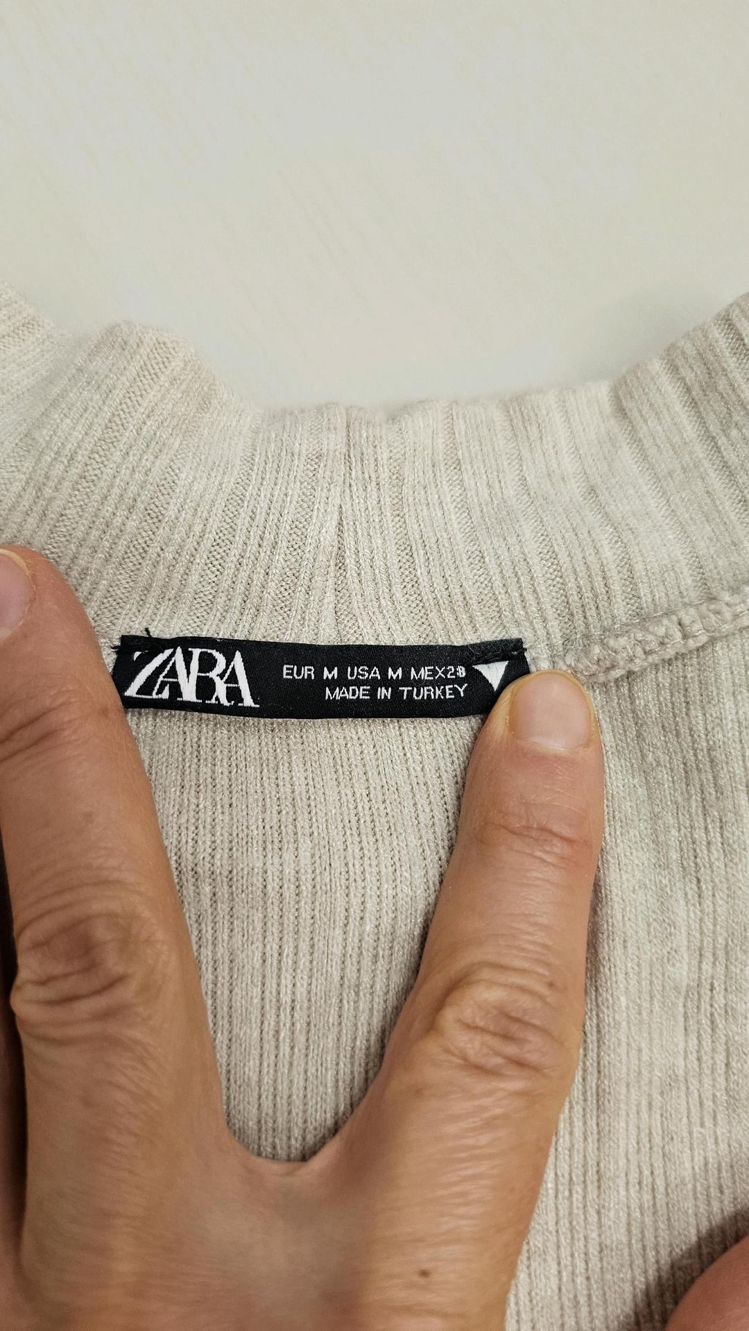 Zara Укороченная водолазка — фото 2