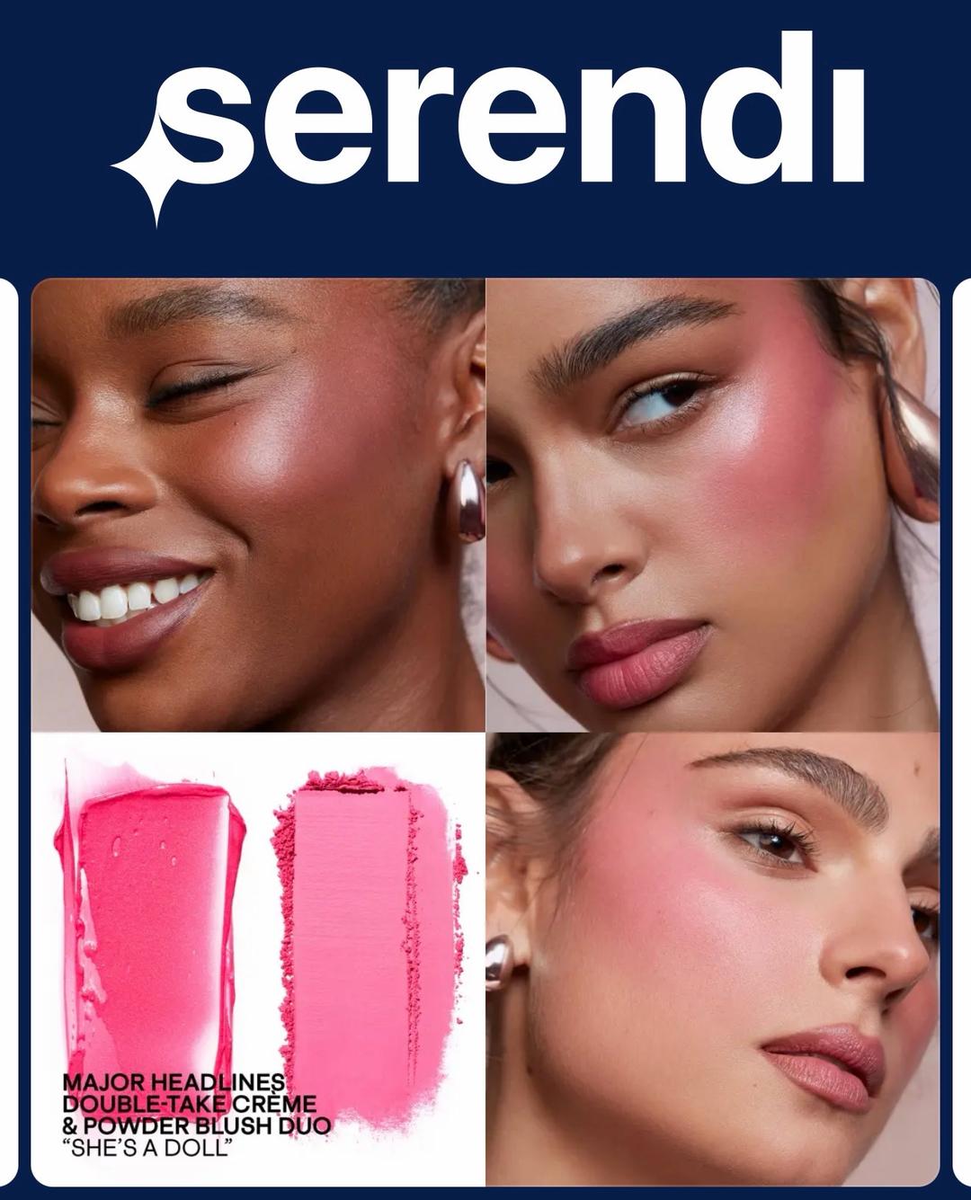 Patrick Ta Палетка румян Major Headlines Double-Take Creme & Powder Blush Duo — фото 2
