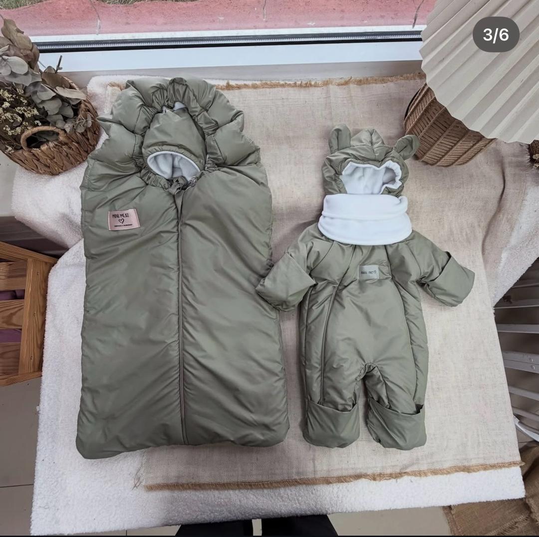 MiNiMi Комплект конверт и комбинезон для малыша — фото 2