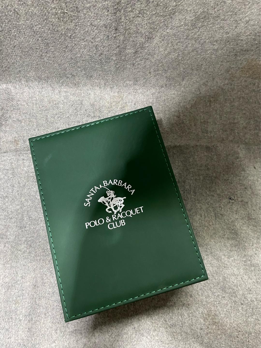 Santa Barbara Polo & Racquet Club Подарочный набор : часы, ручка, запонки — фото 2