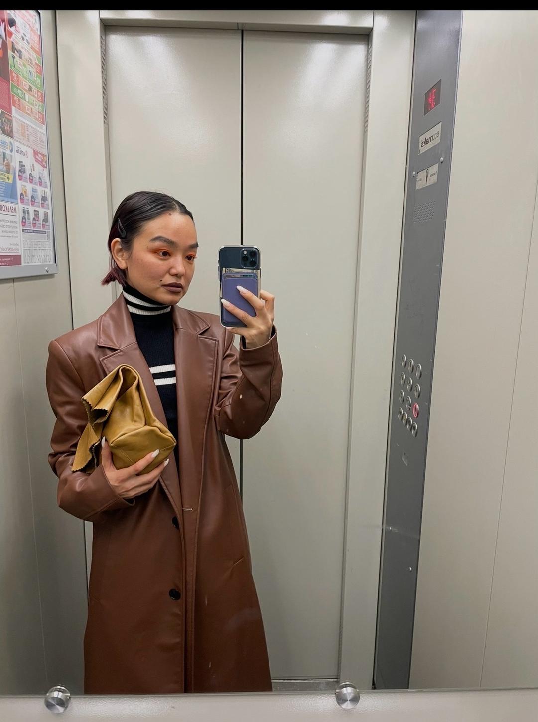 Zara Тренч из эко кожи Zara — фото 2