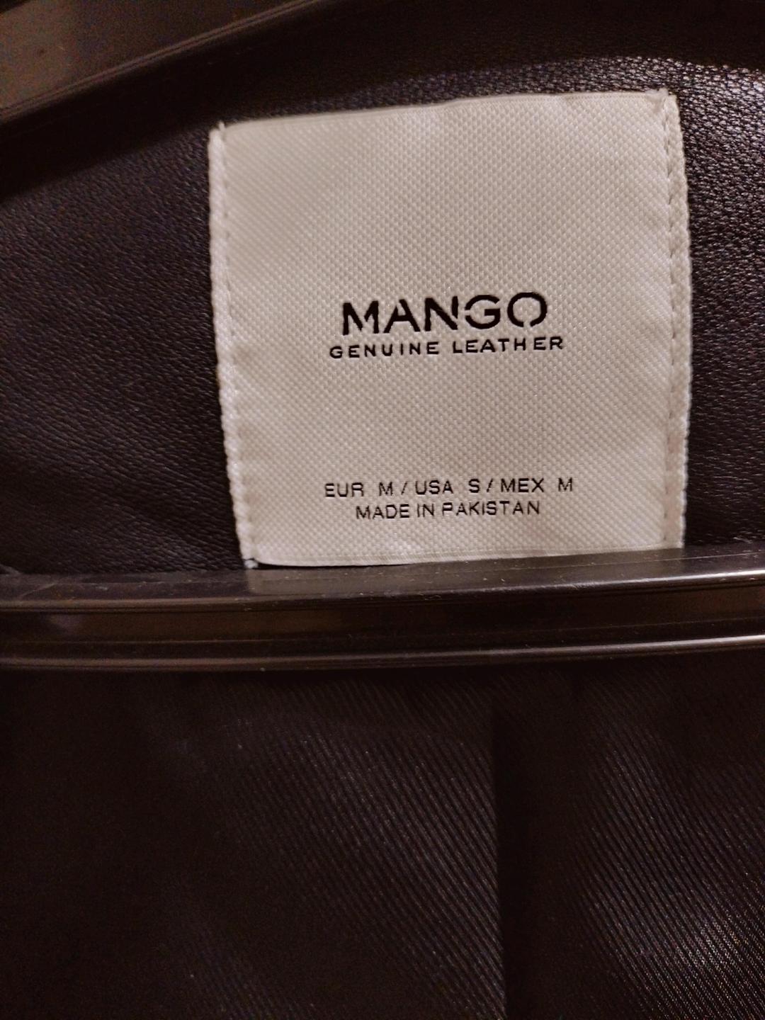Mango Короткое кожанка. От Mango. — фото 2
