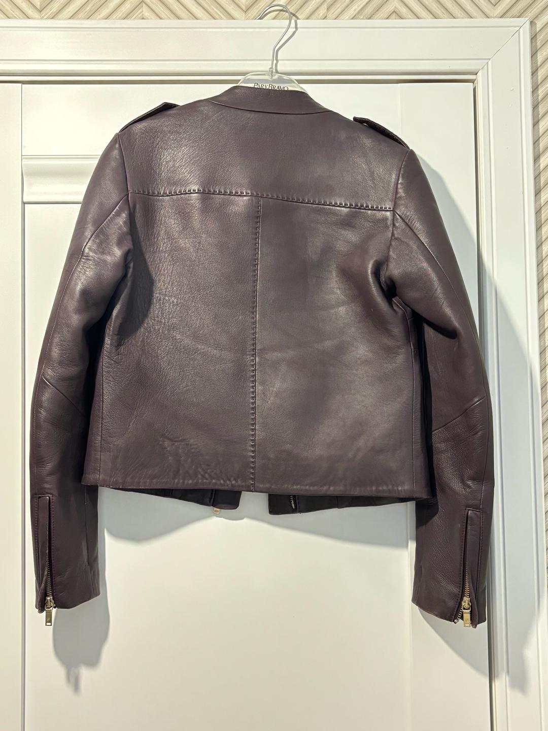 Massimo Dutti Кожаная куртка Massimo dutti — фото 2