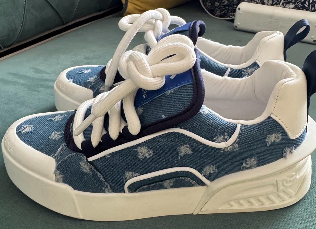Dolce & Gabbana Dolce & Gabbana Kids Denim Sneakers — фото 2