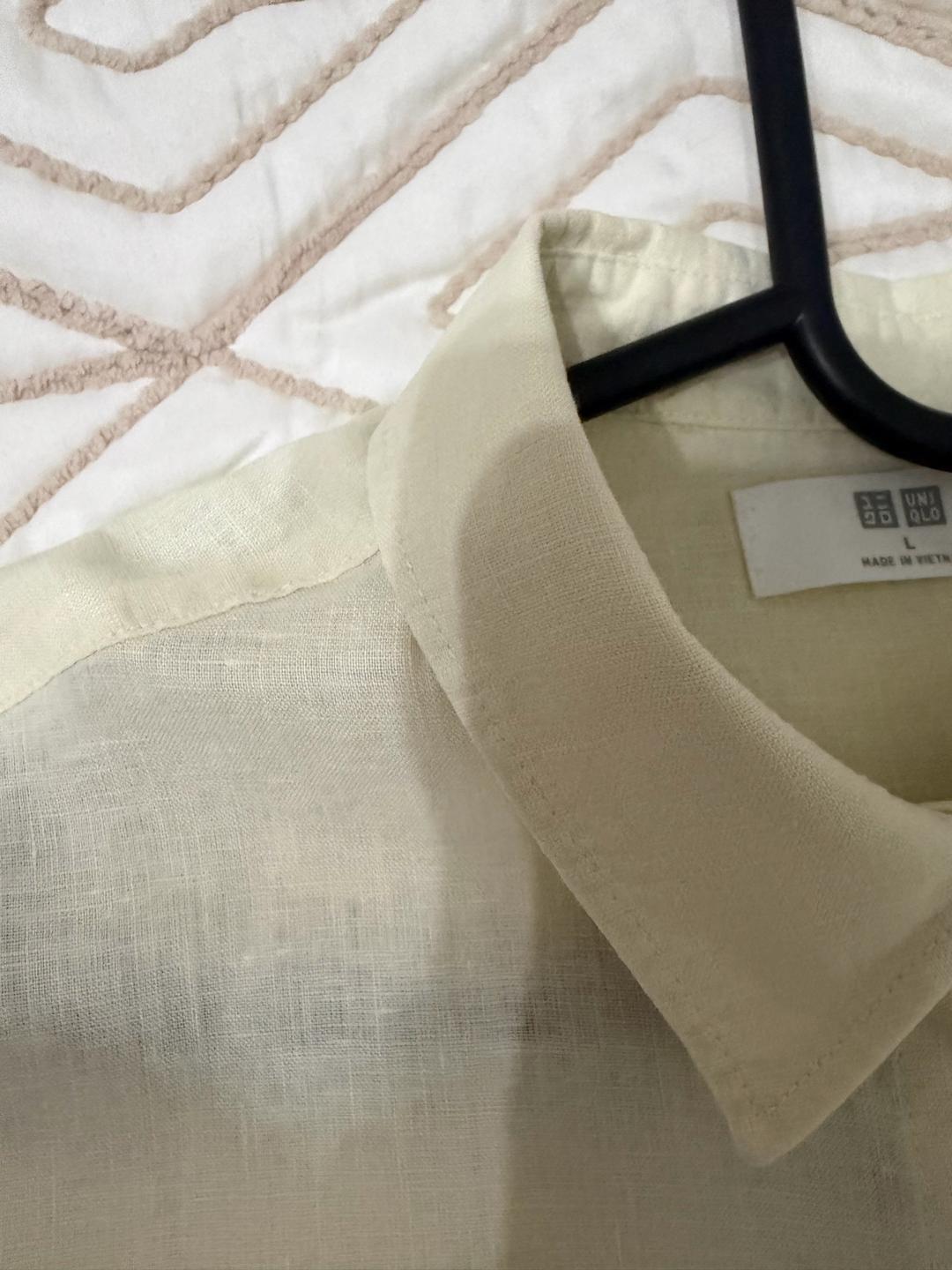 Uniqlo Рубашка UNIQLO лён — фото 2