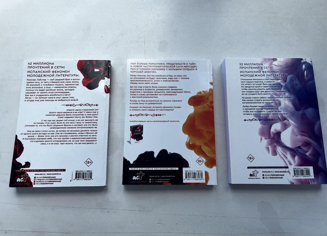 Мерседес Рон Серия книг «Виновные» — фото 2