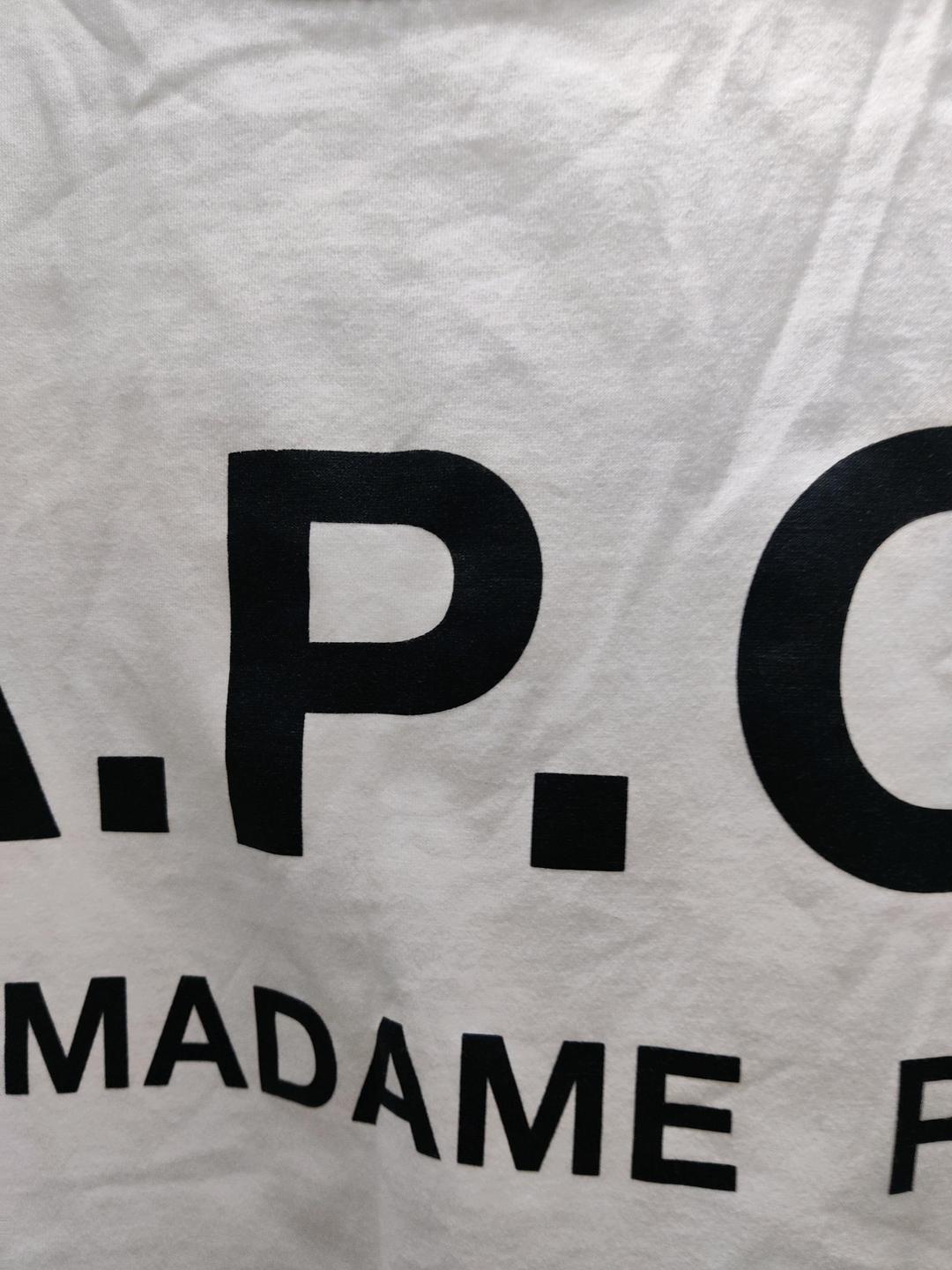 A.P.C. Белая футболка A.P.C. (оригинал) — фото 2