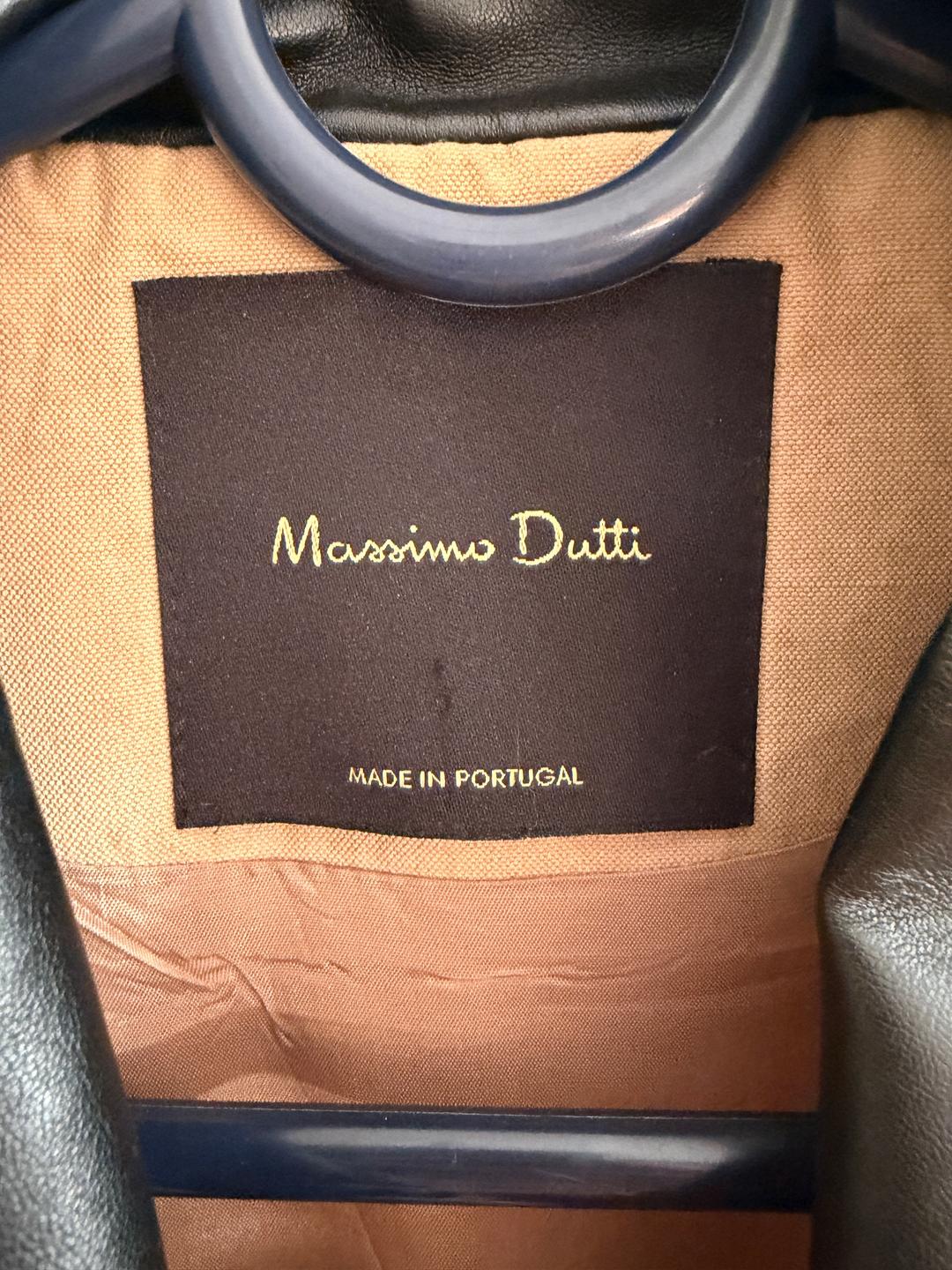Massimo Dutti Massimo Dutti парка с кожаным воротником — фото 2