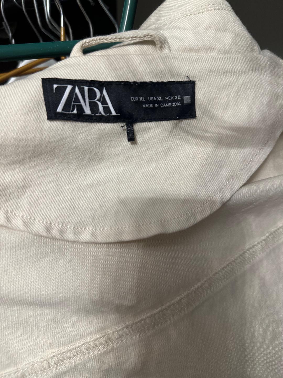 Zara тренч бежевый zara — фото 2