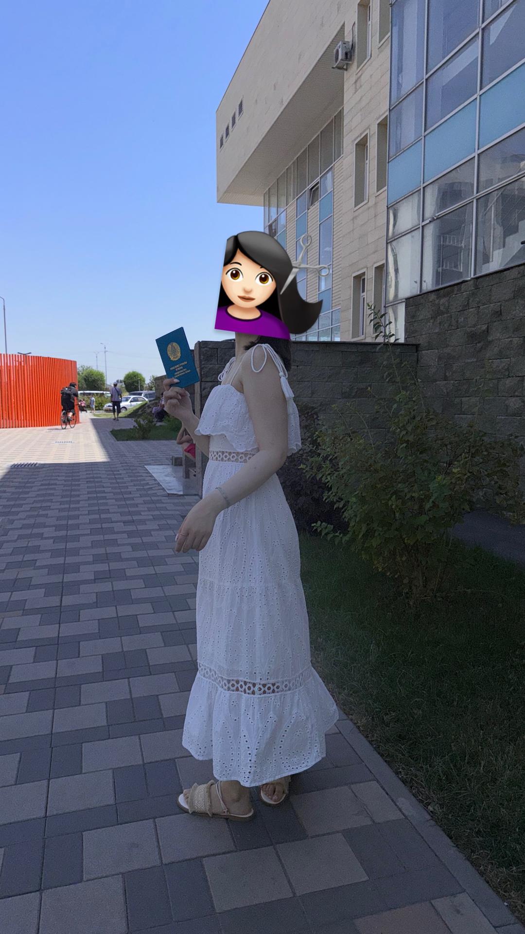 Koton Белое платье — фото 2