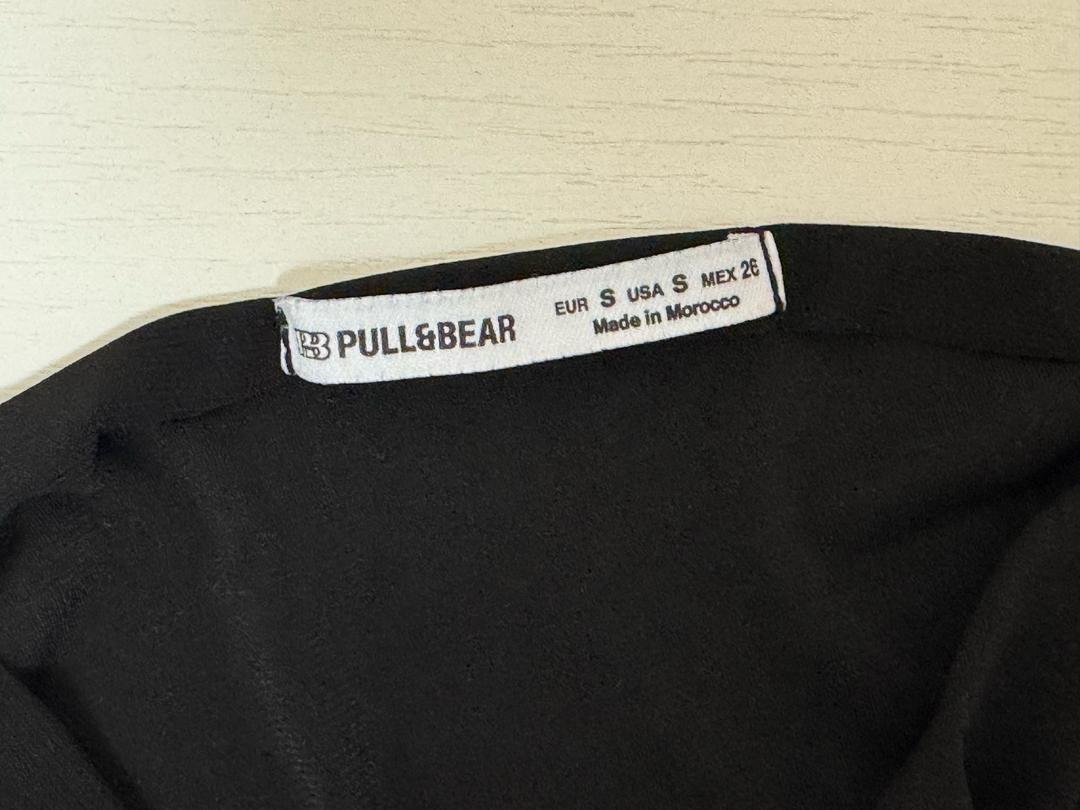 Pull & Bear Платье черное Pull & Bear — фото 2