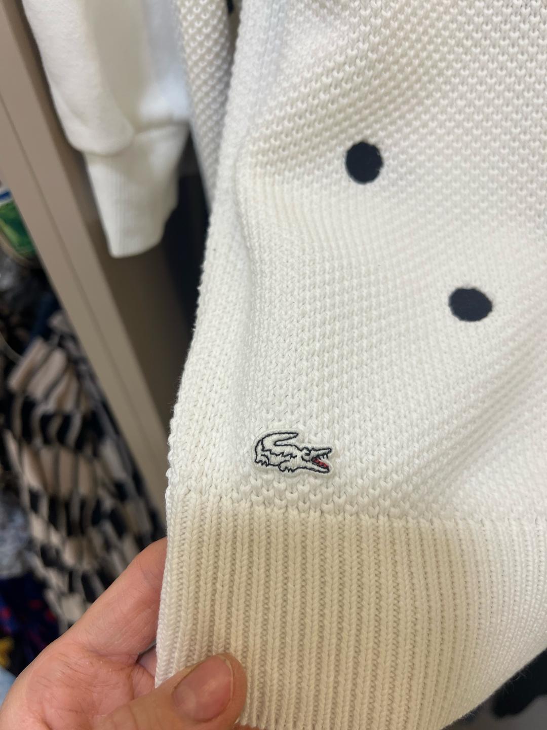 Lacoste Белая кофта Lacoste — фото 2