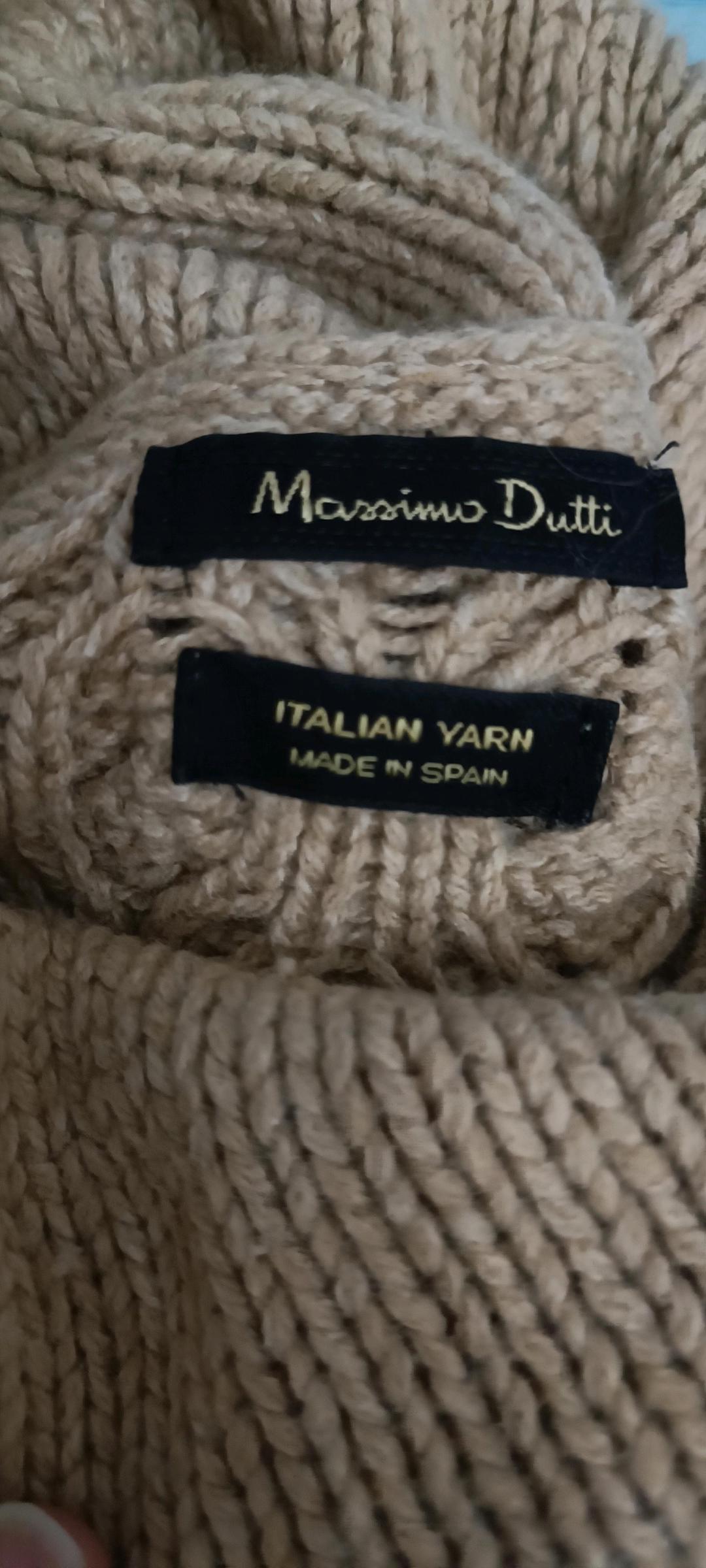 Massimo Dutti Вязаный пончо Massimo dutti — фото 2