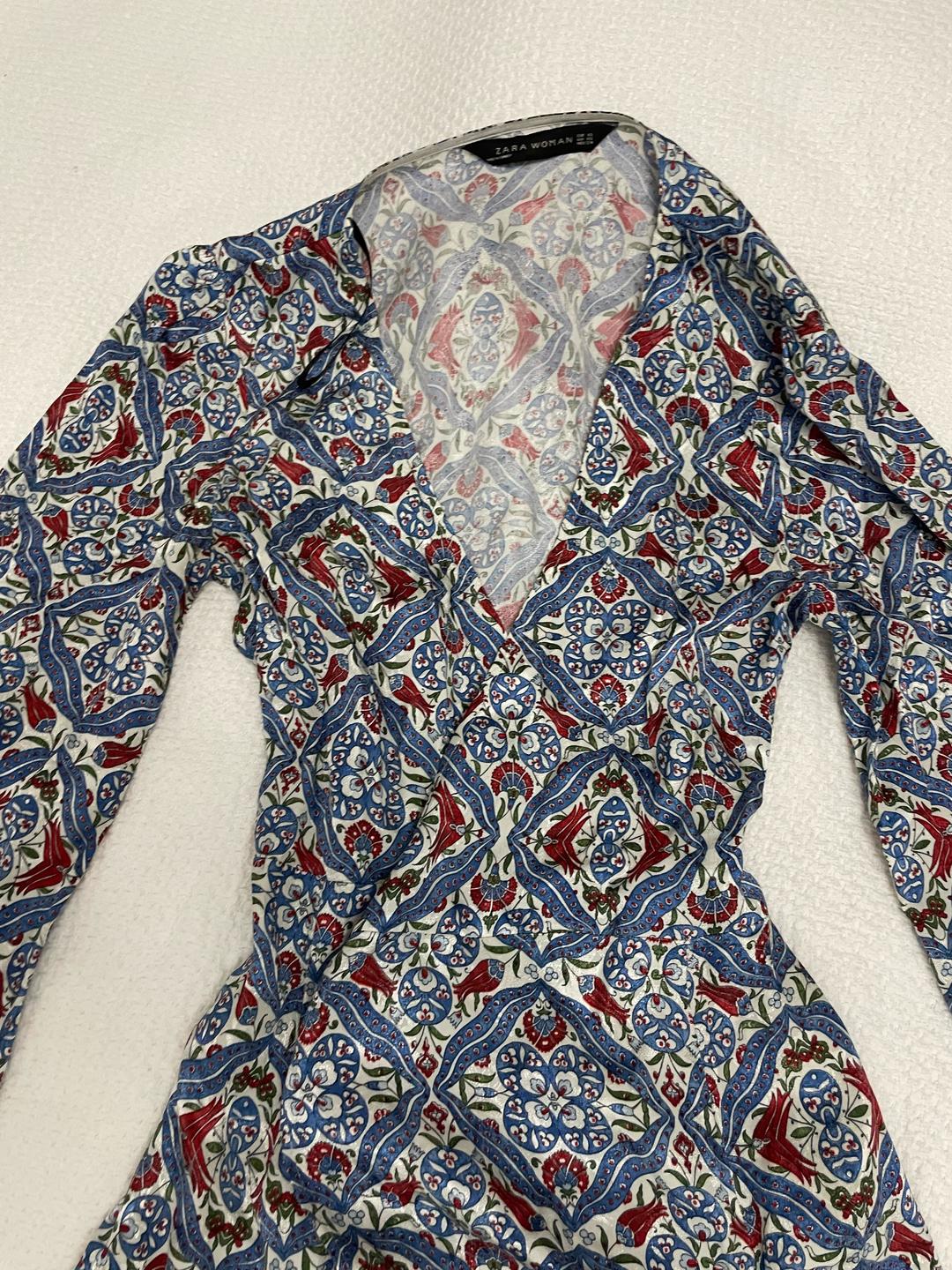 Zara Платье ZARA на запах — фото 2