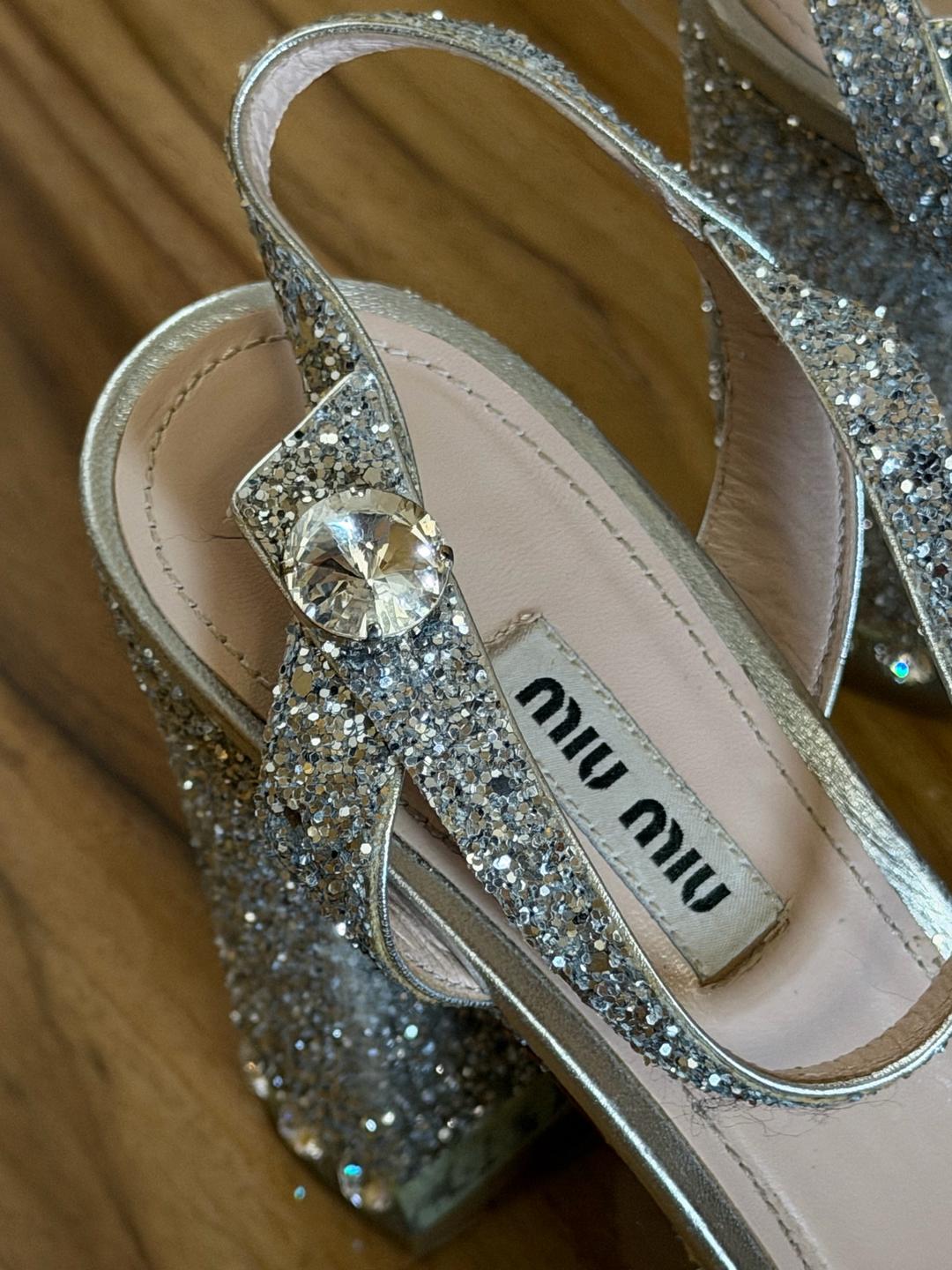 Miu Miu Босоножки Miu Miu — фото 2