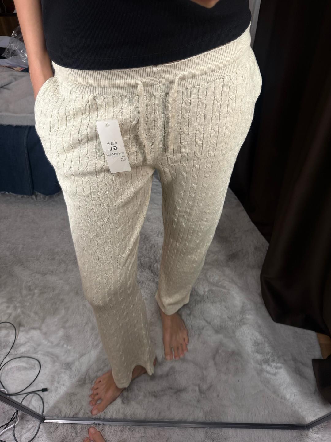 Uniqlo Вязаные брюки Uniqlo S/M — фото 2