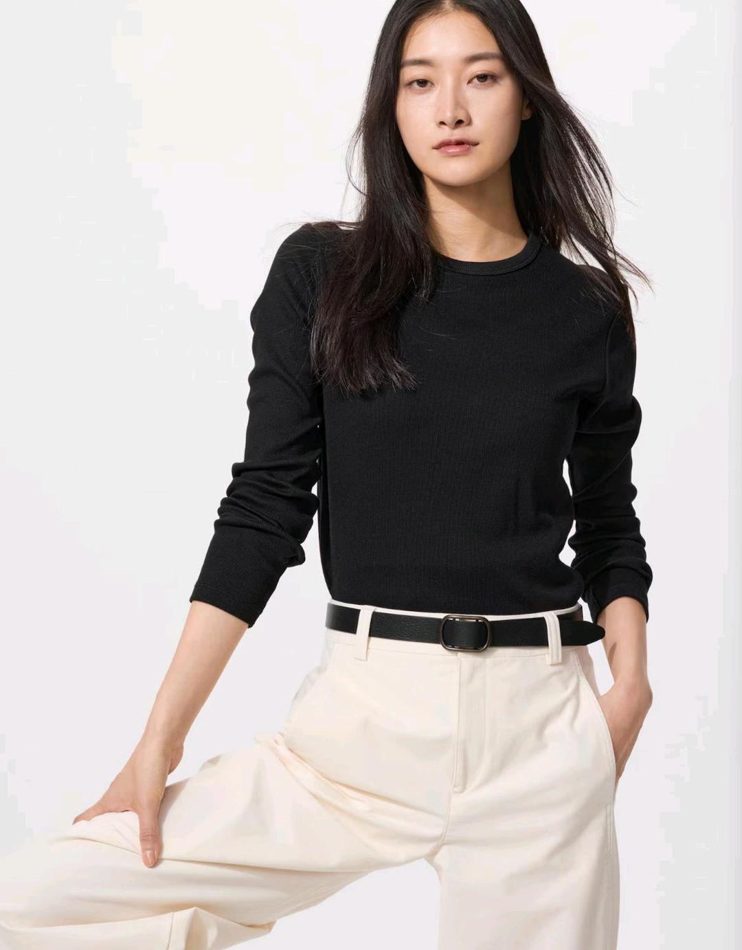 Uniqlo Новый лонгслив uniqlo L,XL — фото 2