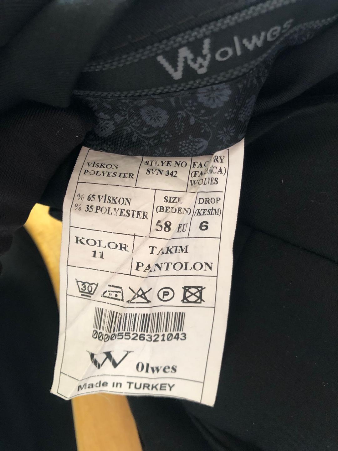 W0lwes Мужской костюм двойка турецкого бренда — фото 2